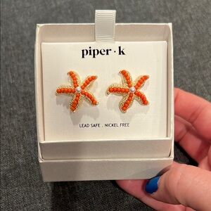 Starfish earrings NEW